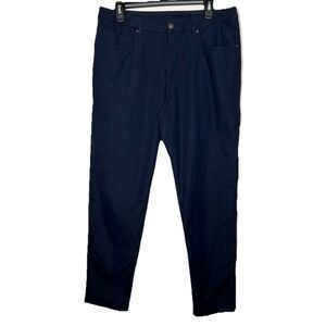 Lululemon ABC Classic Fit 5 Pocket Pant Warpstreme True Navy Size 34